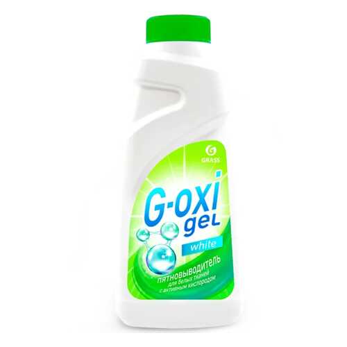 Пятновыводитель-отбеливатель Gras для белых тканей с активным кислородом g-oxi gel 0.5 л в Леонардо