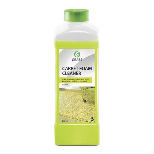 Очиститель ковровых покрытий Grass carpet foam cleaner концентрат канистра 1 л в Леонардо