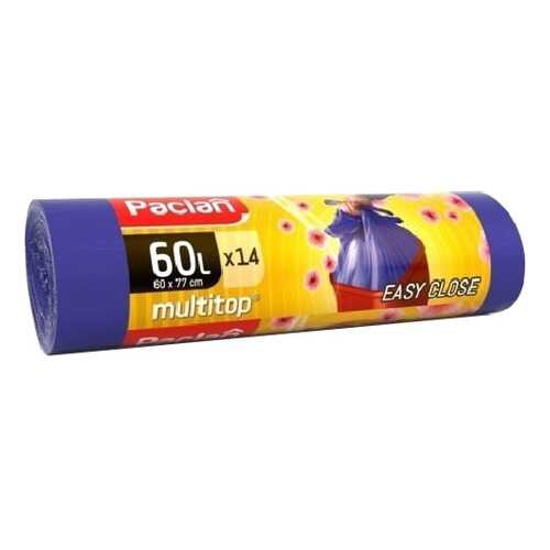 Мешки для мусора Paclan multitop aroma 60 л в Леонардо