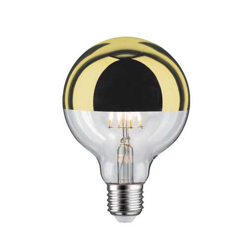 Лампа шар LED G95 Kopfsp 520lm E27 6W gold dim 28675 в Леонардо