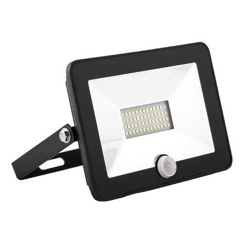 Прожектор светодиодный Saffit 30W (2700lm) 2835SMD 6400K, с датчиком, 29523 в Леонардо