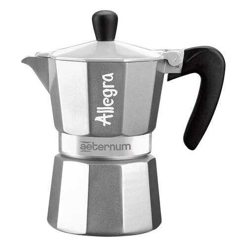 Гейзерная кофеварка Bialetti AETERNUM Allegra SILVER в Леонардо