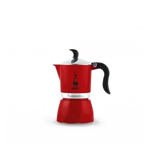 Гейзерная кофеварка Bialetti Fiametta RED (2019) 3 порции в Леонардо